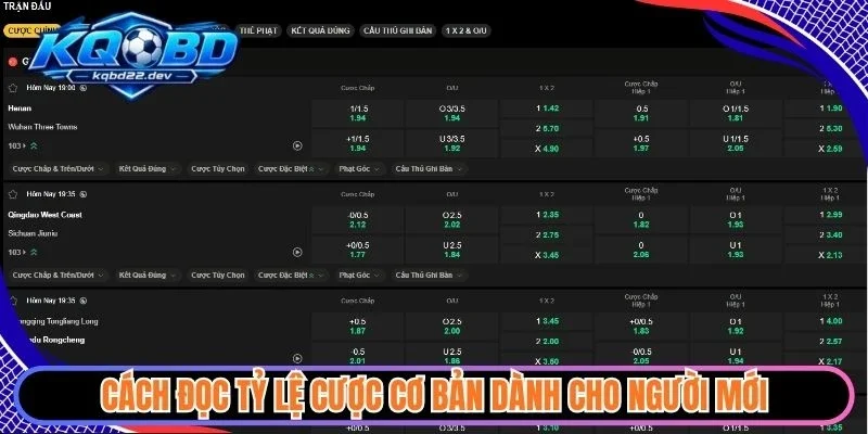 Tỷ lệ kèo 3 Cách đọc tỷ lệ cược cơ bản dành cho người mới