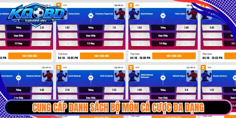 Zbet | Nhà Cái Đến Từ Châu Mỹ Kèo Thể Thao Cực Chất 3 Cung cấp danh sách bộ môn cá cược đa dạng