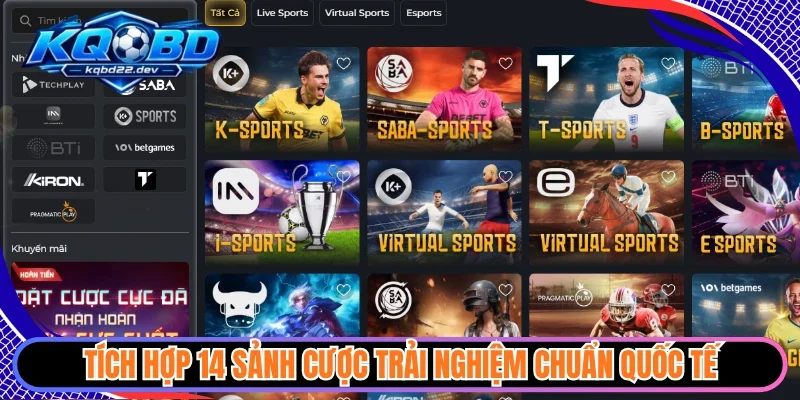 Debet - Sân Chơi Thể Thao Xanh Chín Kèo Thơm Đa Dạng 3 Tích hợp 14 sảnh cược trải nghiệm chuẩn quốc tế